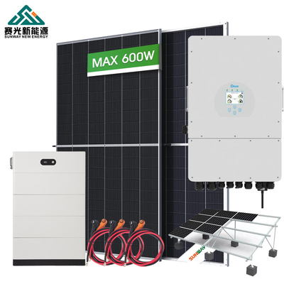 10kW 12kW ソーラーハイブリッド発電機 オフグリッドハイブリッドソーラーシステム