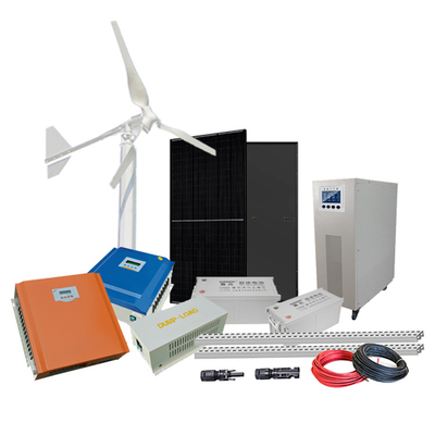 ホーム 3KW 5KW 10KW オフグリッド 風 太陽光ハイブリッド発電システム フレンズポール接続