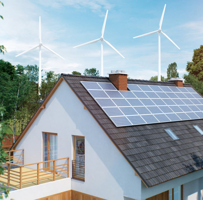 5KW/10KW 強化ガラス繊維の刃 家庭用風力発電機