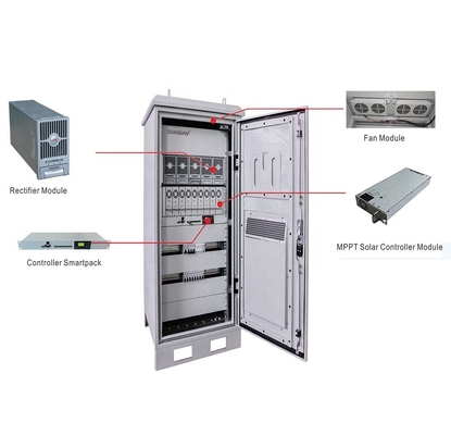 220vc 8kw 6kw 太陽光パネルとバッテリーシステム 屋外アップスバッテリー