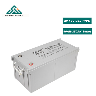 充電可能 12V 200ah/250ah 長寿命 優れた材料のための太陽鉛酸ジェル電池