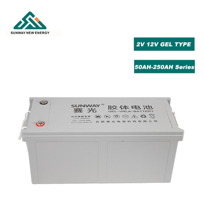 充電可能 12V 200ah/250ah 長寿命 優れた材料のための太陽鉛酸ジェル電池