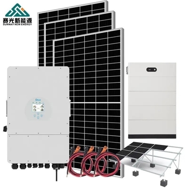 4kWハイブリッド太陽光発電システム 産業用オフグリッドモード TUV認定