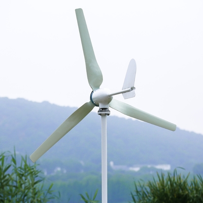 電力網外の水平風力発電システム