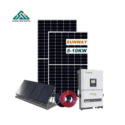 屋外用 10000Wハイブリッドオングリッド太陽系 110V/127V/220VAC/380VAC/480V