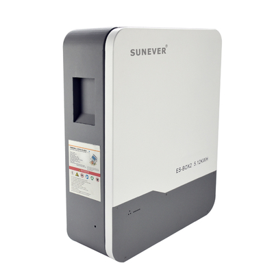 壁掛け5kWh 10kWh LiFePO4 ソーラーエネルギー貯蔵システム用 リン酸電池