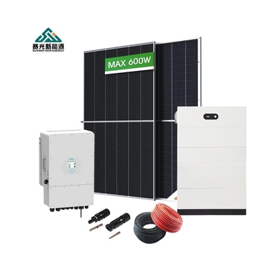 完全なハイブリッド太陽エネルギー貯蔵システム 5kw 10kw 15kw 20kw 鉛酸電池タイプ