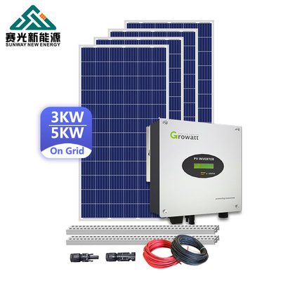 15kW 単結晶シリコンパネルを備えたグリッドシステム上の屋外太陽光発電