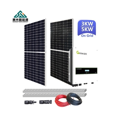 カスタマイズ可能な太陽光発電システム 5kw 10kw 15kw 20kw 30kw 屋外設置用