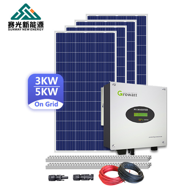 カスタマイズ可能な太陽光発電システム 5kw 10kw 15kw 20kw 30kw 屋外設置用
