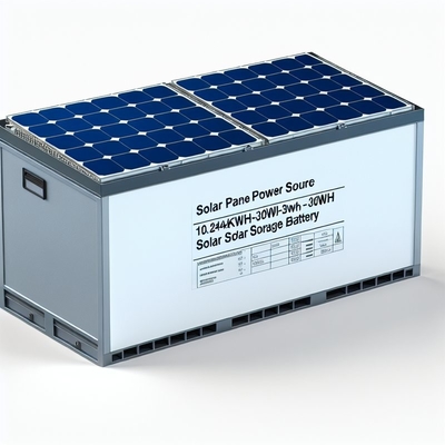 ソーラーパネル 電力源 10.24kWh-30kWh 持続可能なエネルギーソリューションのためのソーラーストレージバッテリー