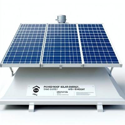 TUV認証と18kgパネル重量を持つ斜面屋根STD太陽光発電システム