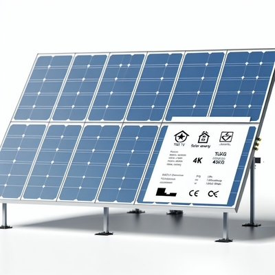 TUV認証と18kgパネル重量を持つ斜面屋根STD太陽光発電システム