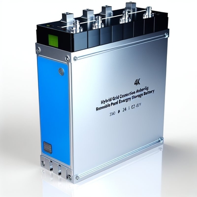 ハイブリッド・グリッド接続 太陽光パネルの電力源の導入のための再生可能エネルギー貯蔵電池