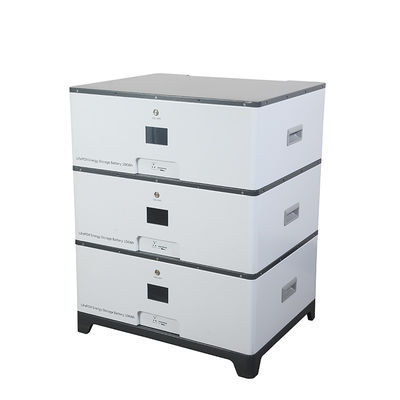 高容量スタッカブルリン酸鉄リチウムイオンバッテリー 5kW 10kW 100Ah 200Ah 6000サイクル寿命