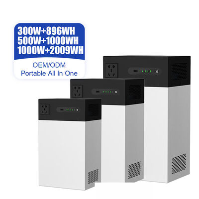 1004.8Wh ダブル充電太陽光発電システム 500W 携帯ESS