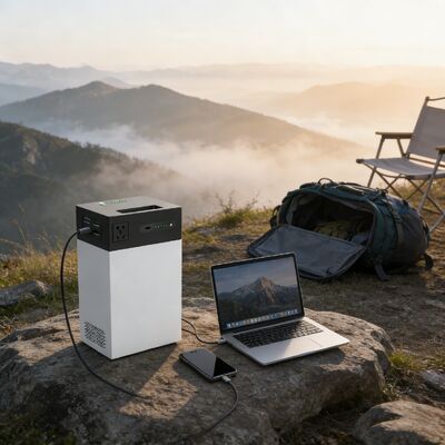 500W グローバル電圧ソーラーエネルギーシステム 1004.8Wh ポータブル ESS