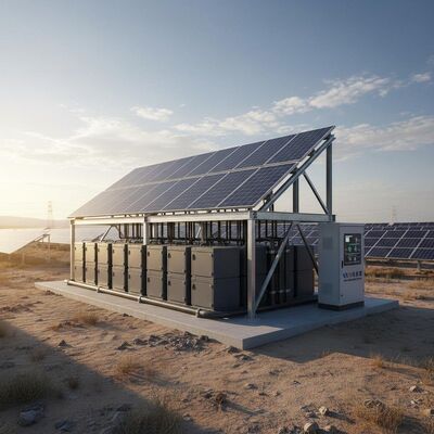 大規模太陽光発電プロジェクト向け太陽光発電源 太陽光発電ストレージスタンド 設置モード エネルギー管理システム