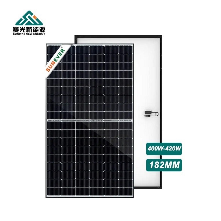 低鉄ガラスPV太陽光パネル 440w太陽電池 太陽光発電パネル カスタム