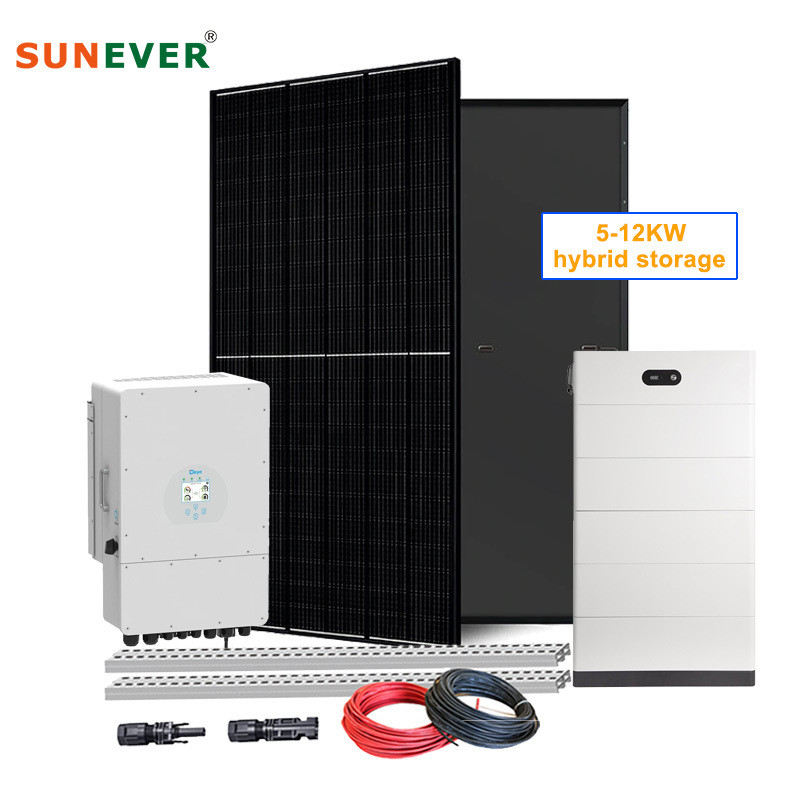 48Vdc/51.2Vdc ハイブリッド PVシステム 家庭用 5kw 8kw 10kw 12kw CE