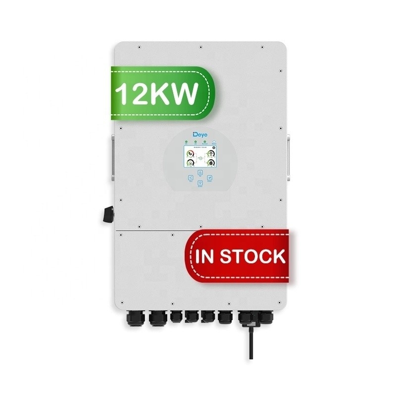 DC/ACハイブリッドソーラーインバーター 3相 8kw 10kw 12kw MPPT 150-450 VDC
