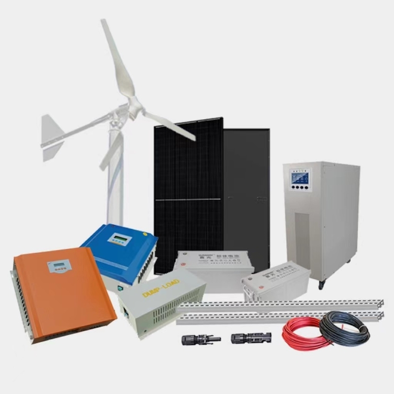 10Kwオフグリッド風力発電機 遠隔地域のための風力発電のハイブリッド発電システム