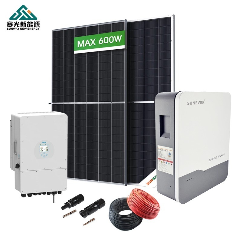 5kw 6kw 8kw 10kw 太陽光発電貯蔵システム ハイブリッド電池 鉛酸電源