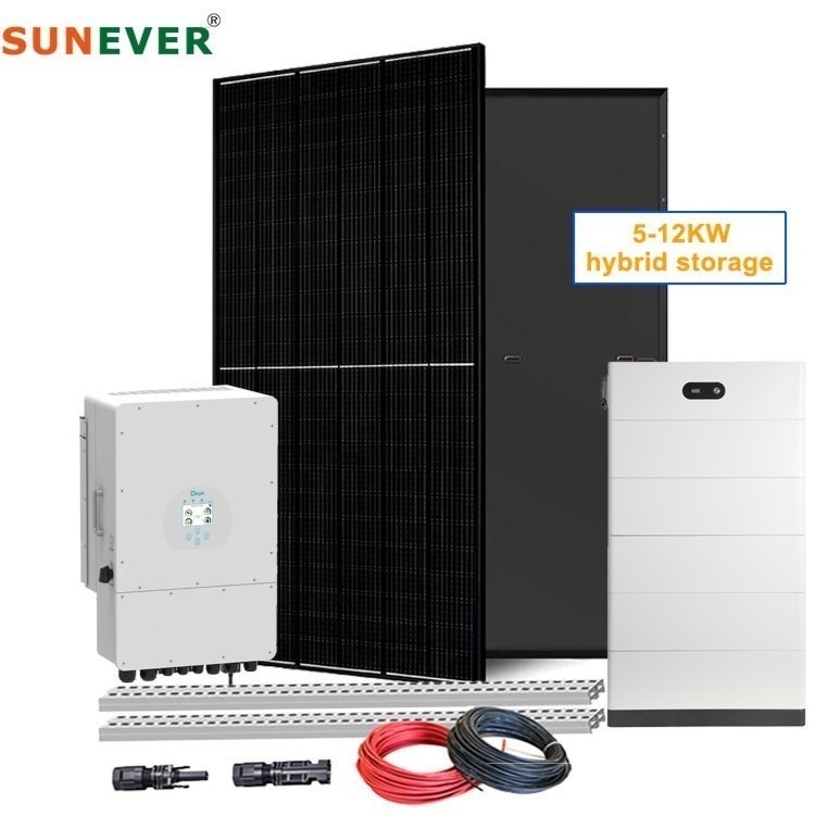 ホーム 太陽エネルギー貯蔵システム ハイブリッドキット コンプリート発電機 6kw 8kw 10kw