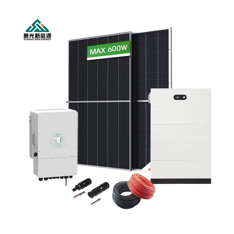 5kw 10kw 15kw 20kw 太陽電池貯蔵電源システム 家庭用 カスタムおよびプロフェッショナル