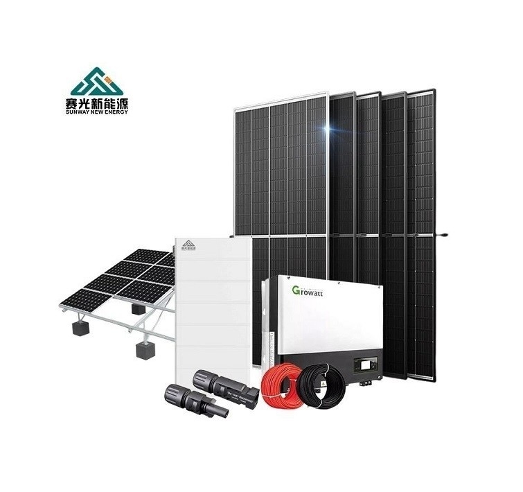 5kva 太陽光貯蔵システム 5kw 10kw 12kw ハイブリッド太陽光発電パネルシステム
