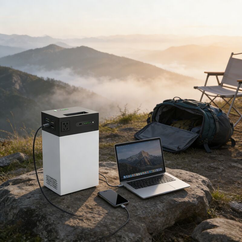 500W グローバル電圧ソーラーエネルギーシステム 1004.8Wh ポータブル ESS