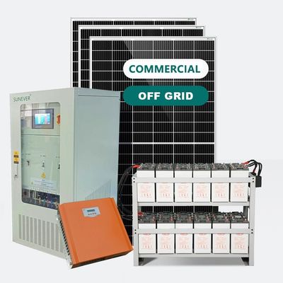 10kw-30kw オフグリッド太陽光システム 家庭用ラックに搭載された鉛酸ジェル電池