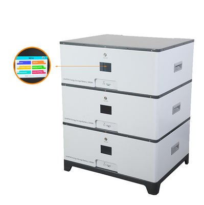 高容量スタッカブルリン酸鉄リチウムイオンバッテリー 5kW 10kW 100Ah 200Ah 6000サイクル寿命