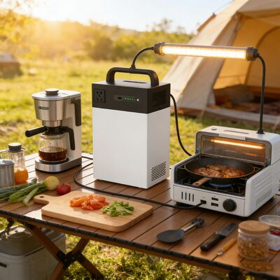 家庭用非常用ソーラーエネルギーシステム 500W 1004.8Wh – 高速MPPT充電と敏感な電子機器保護を備えたポータブルユニット