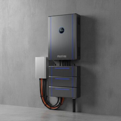 オフグリッド太陽光発電蓄電池 壁掛け設置モード エネルギー容量 10.24kWh～30kWh およびエネルギー貯蔵ソリューション
